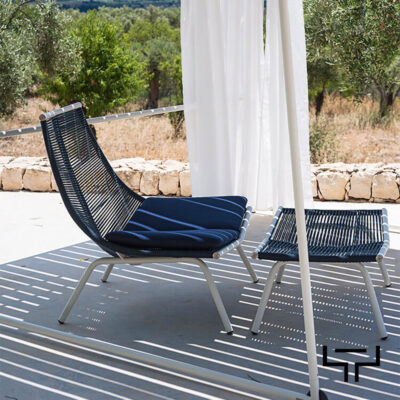 Roda Armchair With High Backrest LAZE model - Image 2