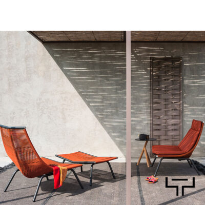 Roda Armchair With High Backrest LAZE model - Image 3