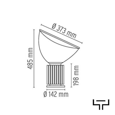 Flos lamp Taccia Small model - Image 2