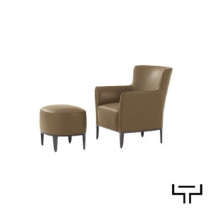Poltrona con Pouf Poliform modello Gentleman